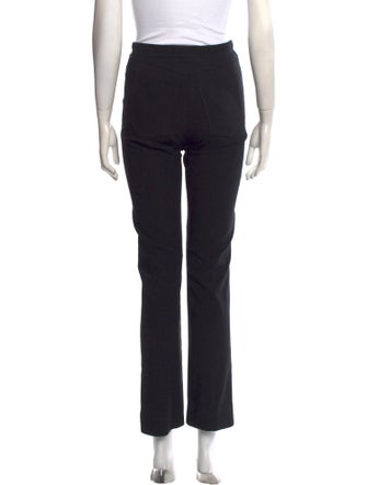 Versace Virgin Wool Straight Leg Pants