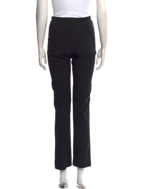 Versace Virgin Wool Straight Leg Pants