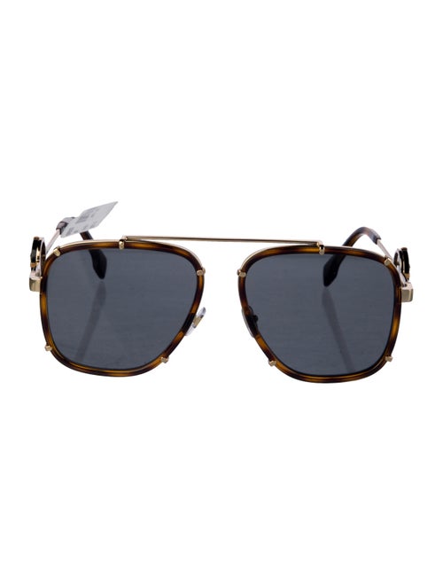 Versace Medusa Insignia Aviator Sunglasses