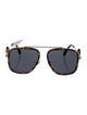 Versace Medusa Insignia Aviator Sunglasses