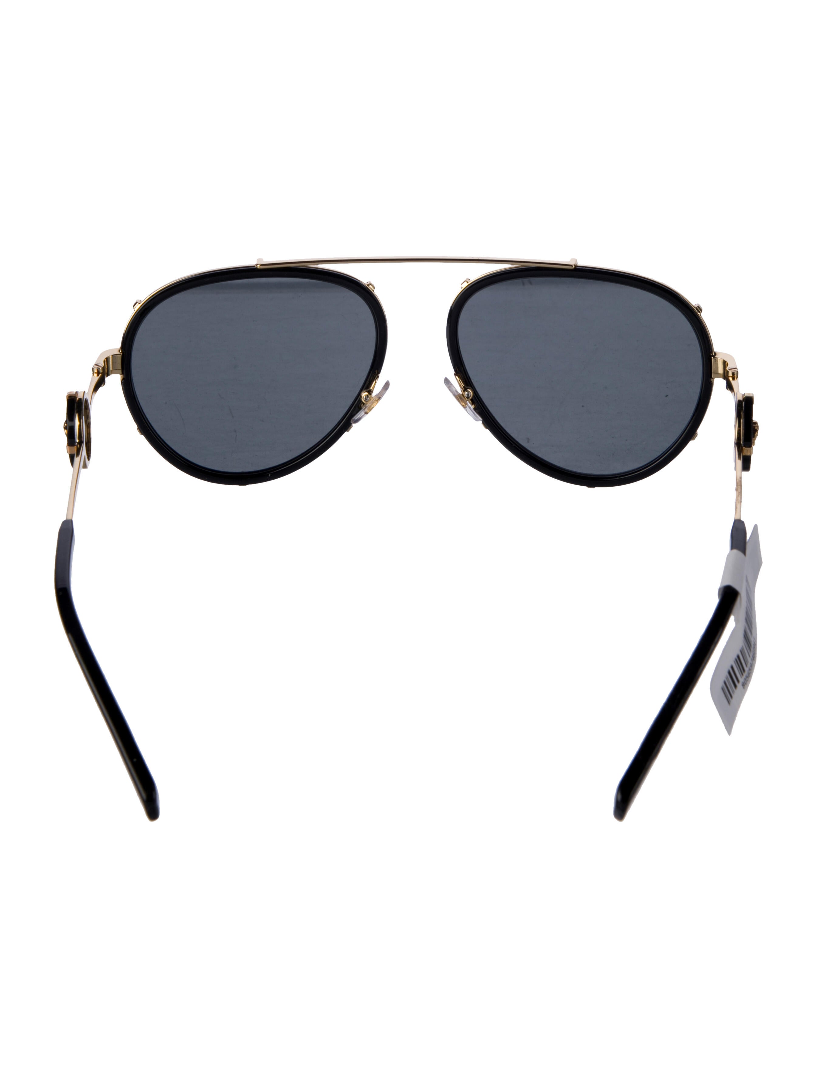 Versace Medusa Insignia Aviator Sunglasses w/ Tags