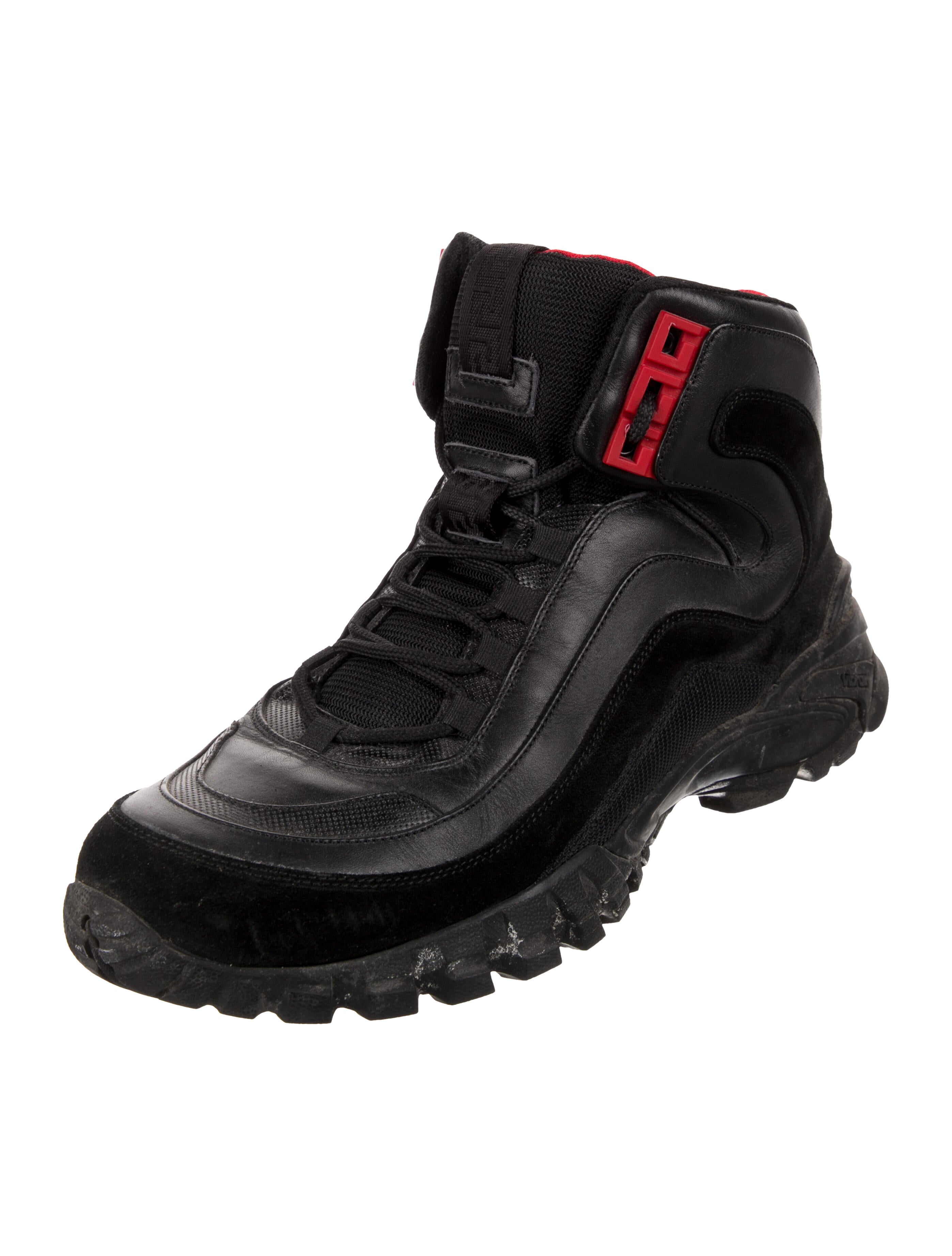 Versace Leather Sneakers