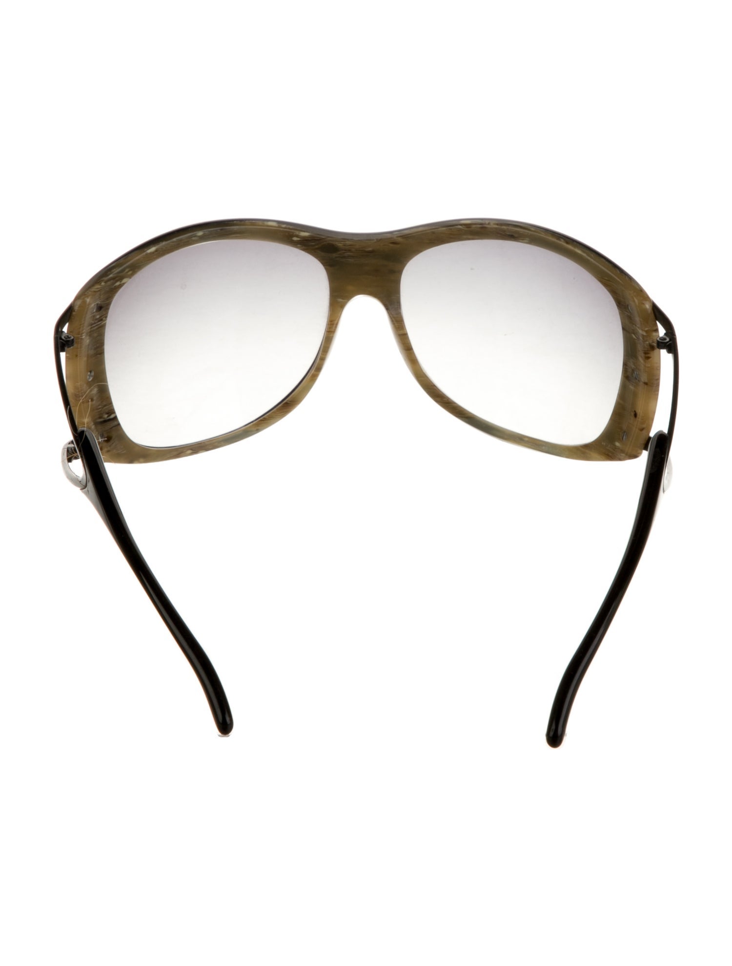 Versace Oversize Gradient Sunglasses