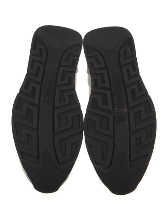 Versace Medusa Insignia Leather Sneakers