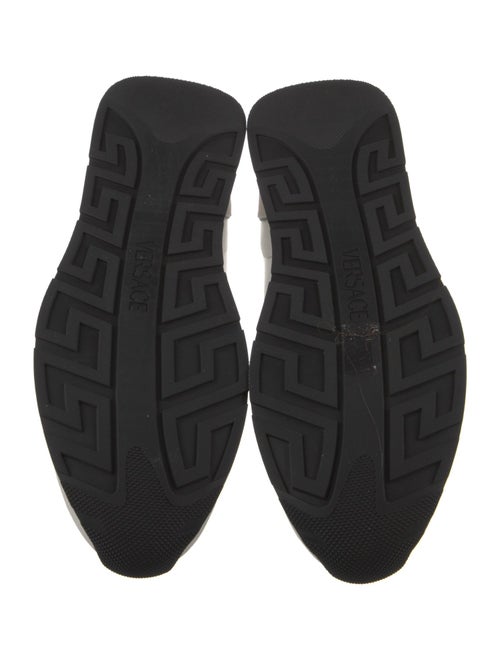 Versace Medusa Insignia Leather Sneakers