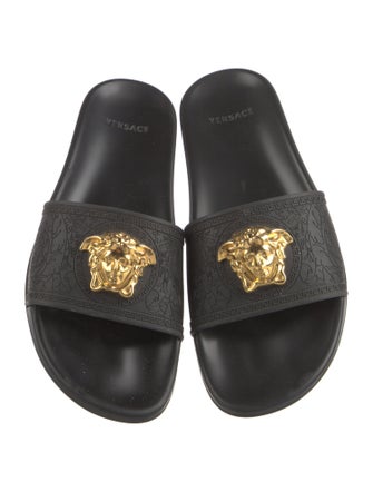 Versace Medusa Insignia Rubber Slides