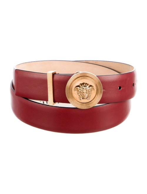 Versace Medusa Insignia Leather Belt Kit