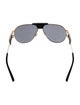 Versace Medusa Insignia Aviator Sunglasses