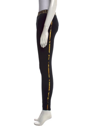 Versace Printed Skinny Leg Pants