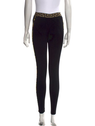 Versace Printed Skinny Leg Pants