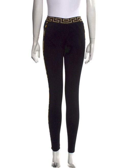 Versace Printed Skinny Leg Pants