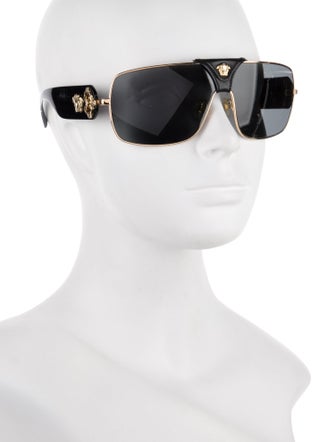 Versace Shield Tinted Sunglasses