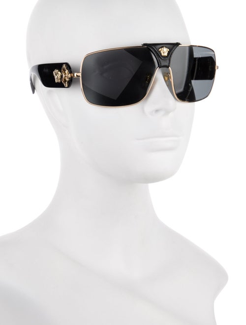Versace Shield Tinted Sunglasses