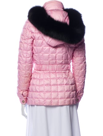 Versace Fox Down Coat