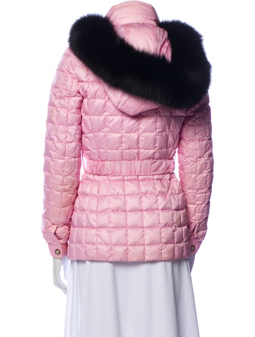 Versace Fox Down Coat