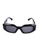 Versace Medusa Insignia Square Sunglasses