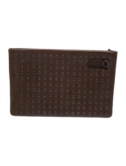 Versace Leather Clutch