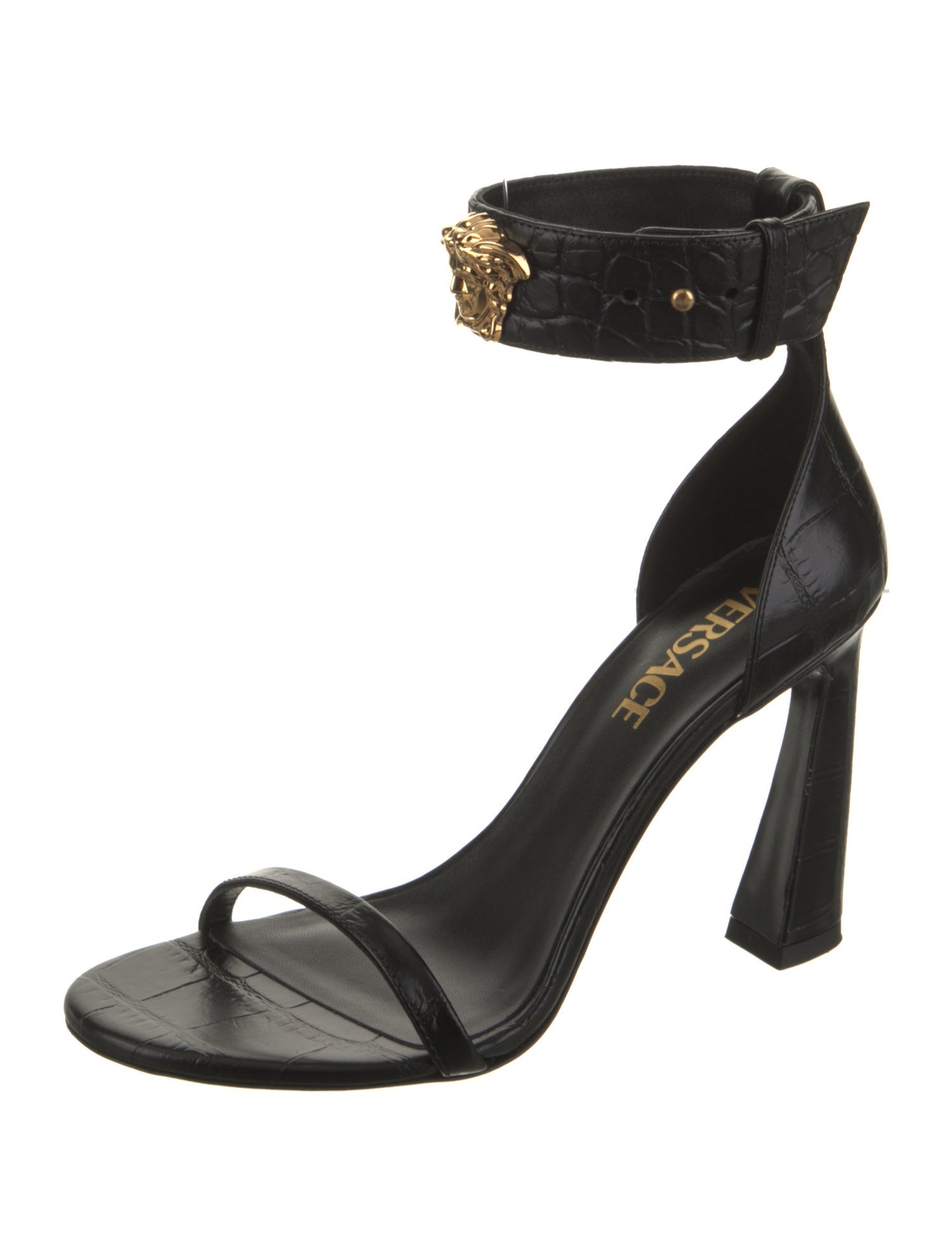 Versace Leather Sandals