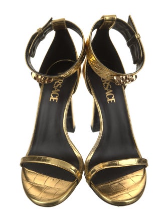 Versace Leather Sandals