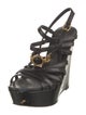 Versace Leather Gladiator Sandals