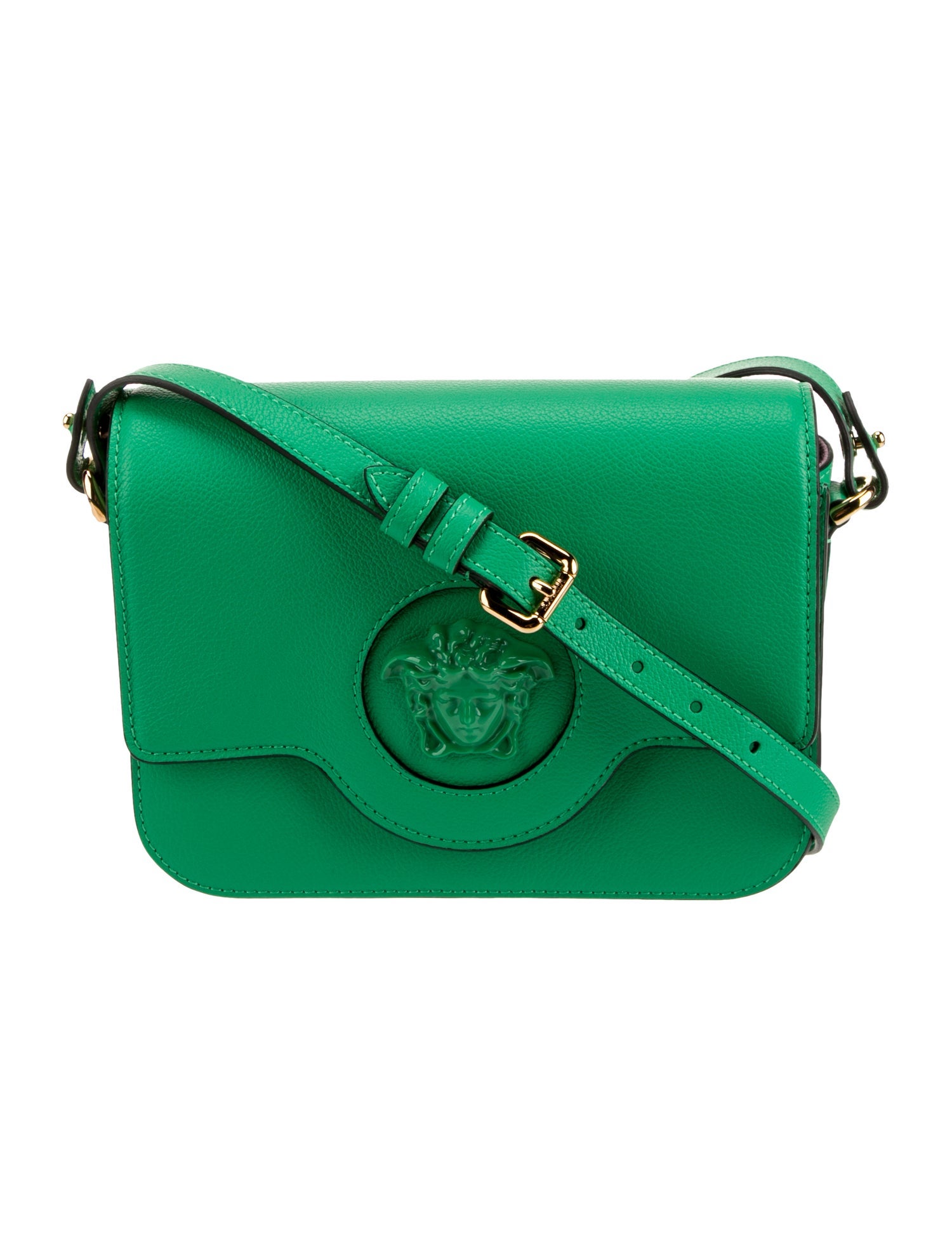 Versace Leather Crossbody Bag