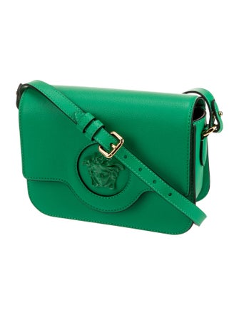 Versace Leather Crossbody Bag