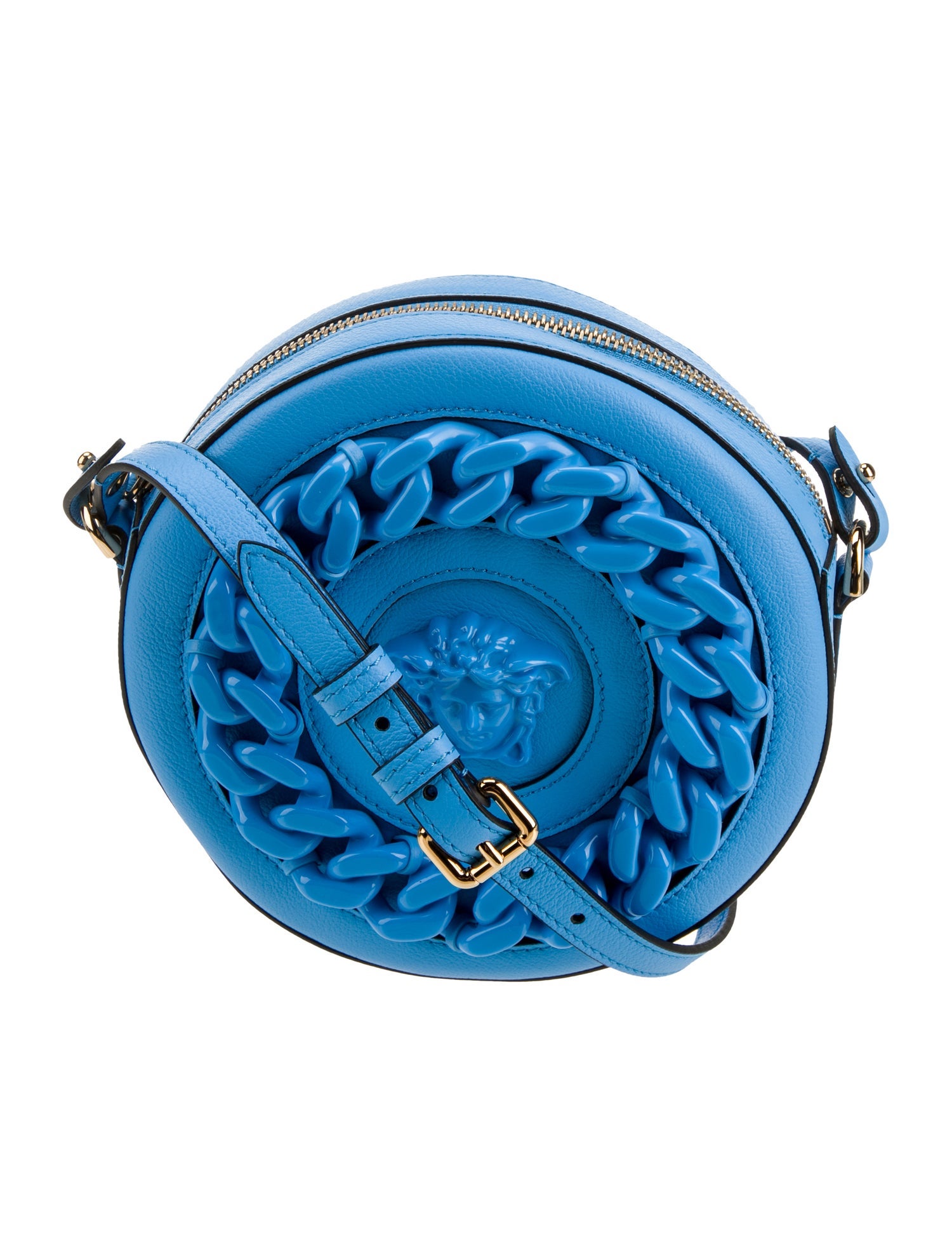 Versace Leather Crossbody Bag