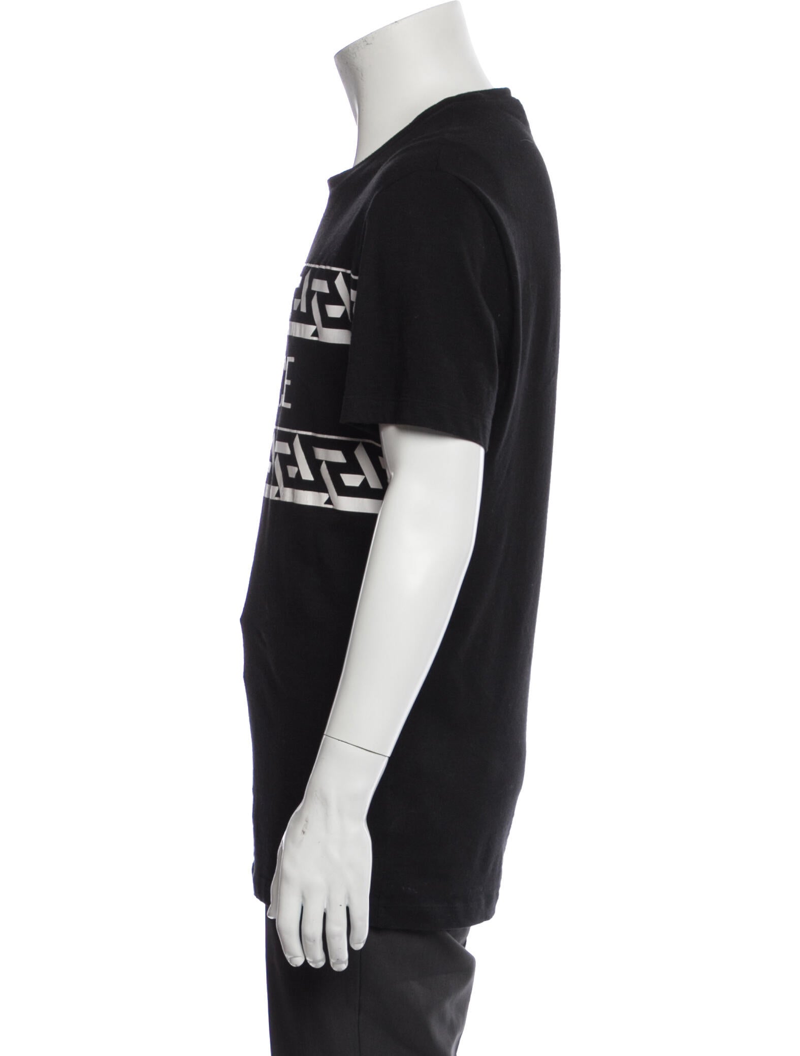 Versace Graphic Print Crew Neck T-Shirt