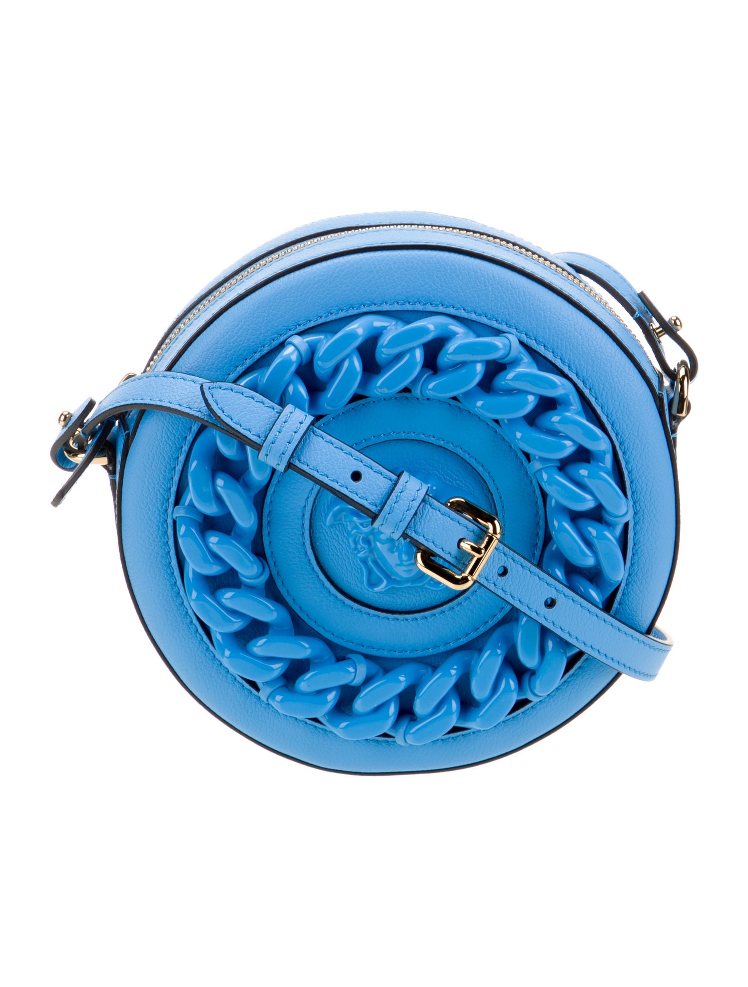 Versace Leather Crossbody Bag