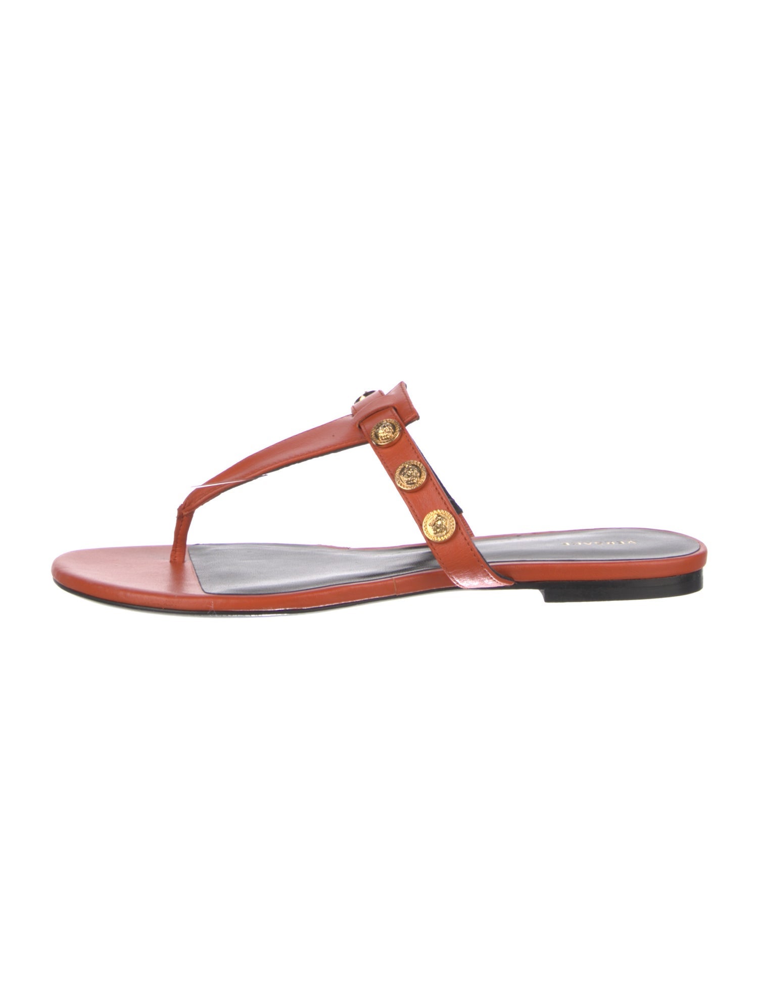 Versace Leather Slides