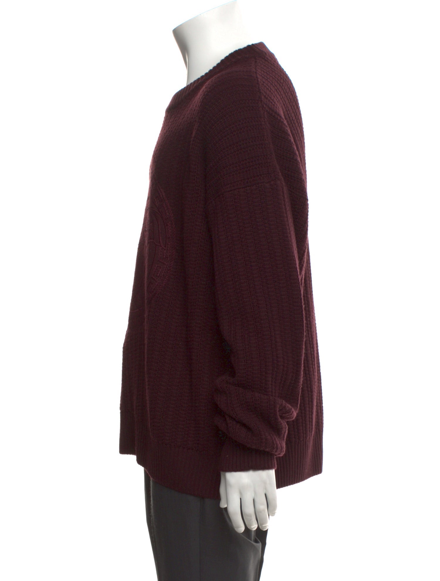 Versace Medusa Insignia Virgin Wool Pullover w/ Tags