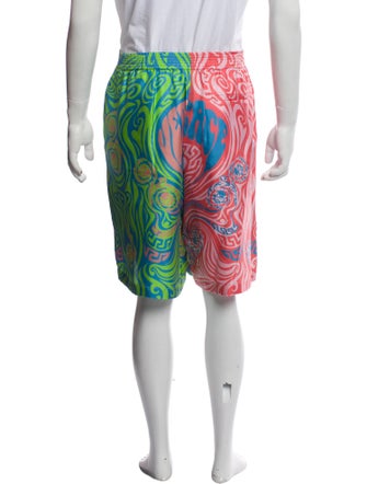 Versace Silk Jogger Shorts