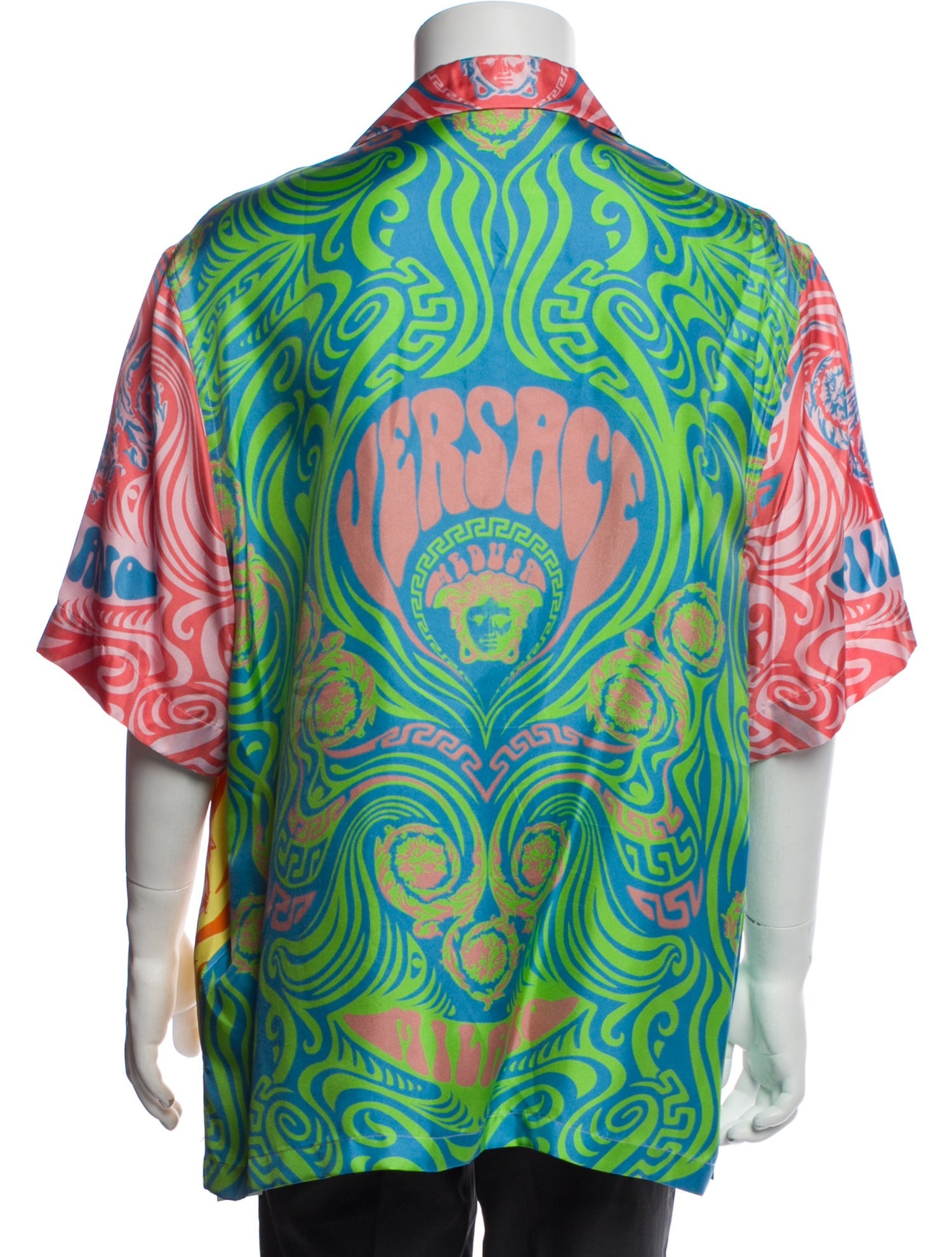 Versace Silk Printed Shirt