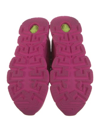 Versace Medusa Insignia Suede Sneakers