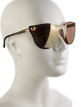 Versace Medusa Insignia Cat-Eye Sunglasses