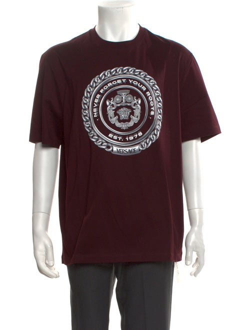 Versace Medusa Insignia Crew Neck T-Shirt
