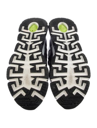 Versace Medusa Insignia Leather Sneakers