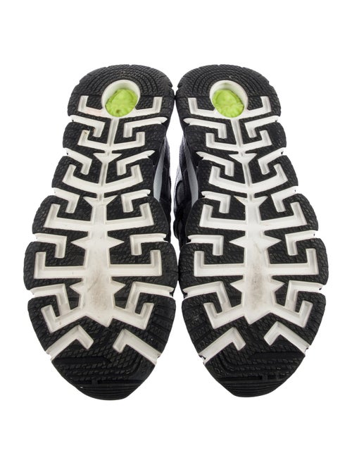 Versace Medusa Insignia Leather Sneakers