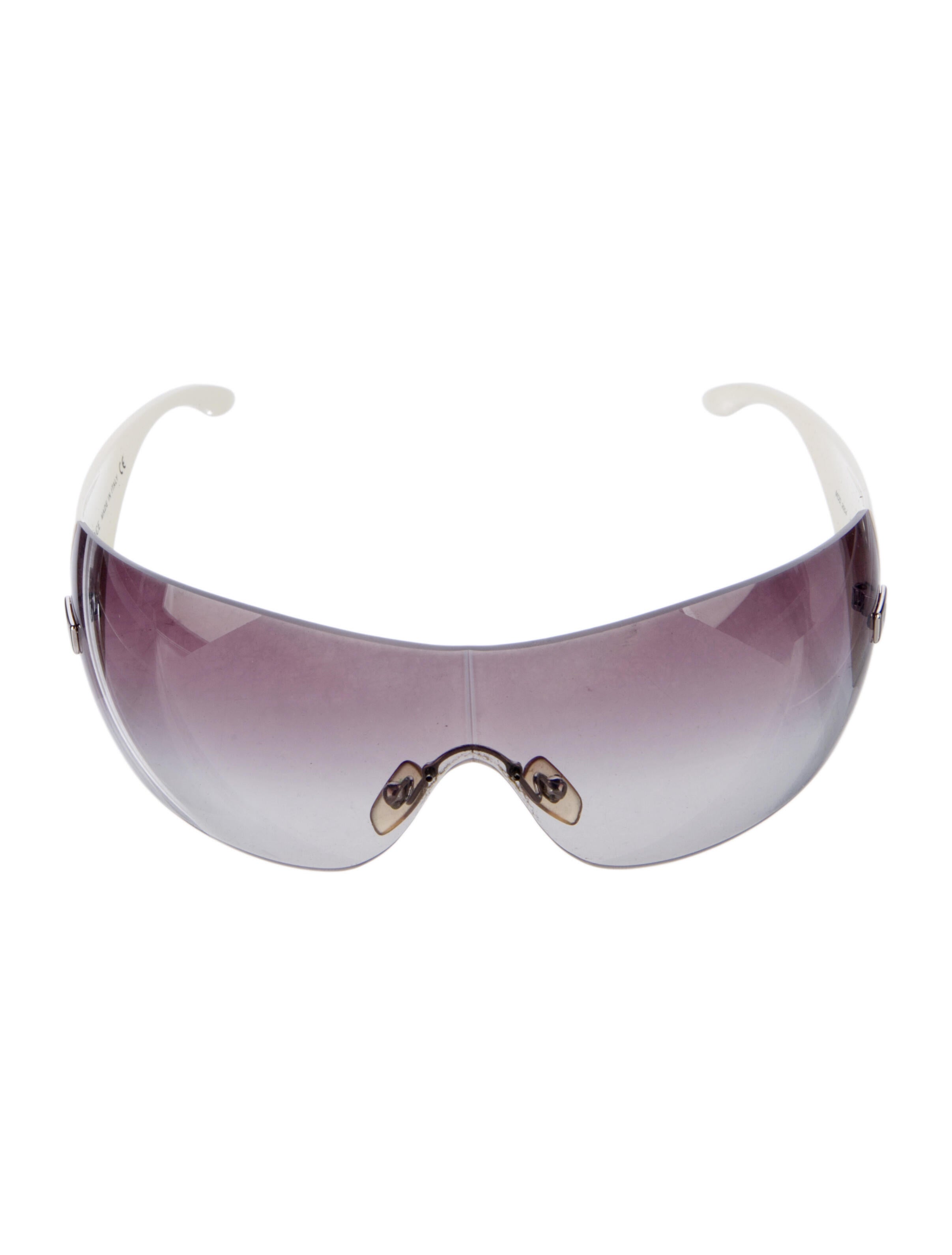 Versace Medusa Insignia Shield Sunglasses
