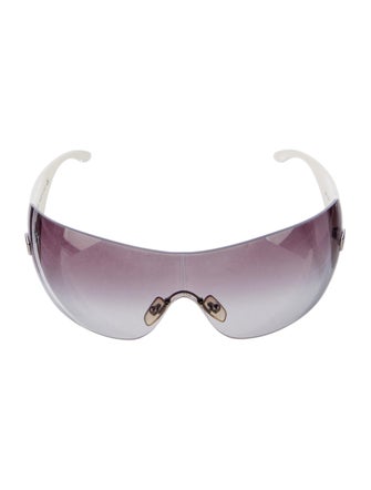 Versace Medusa Insignia Shield Sunglasses