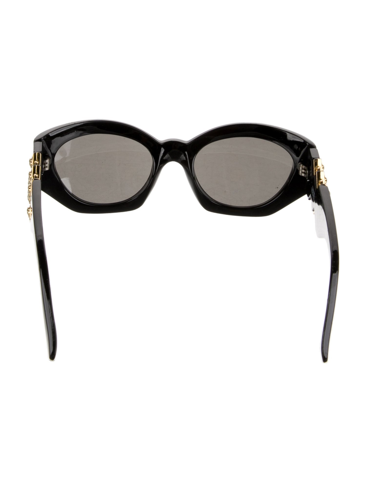 Versace Medusa Insignia Cat-Eye Sunglasses