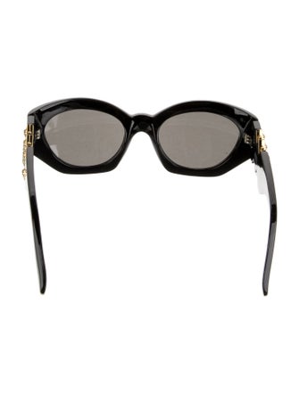 Versace Medusa Insignia Cat-Eye Sunglasses