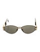 Gianni Versace Medusa Insignia Aviator Sunglasses
