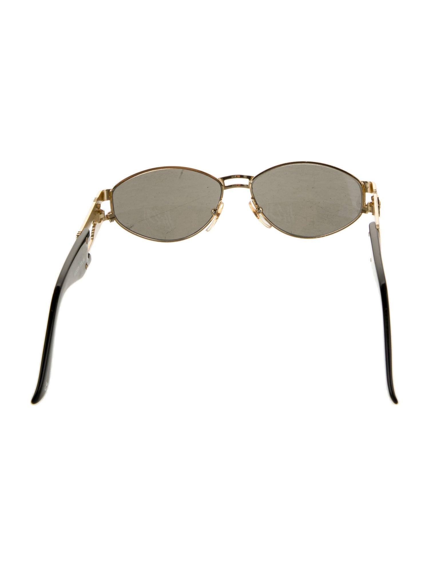 Gianni Versace Medusa Insignia Aviator Sunglasses