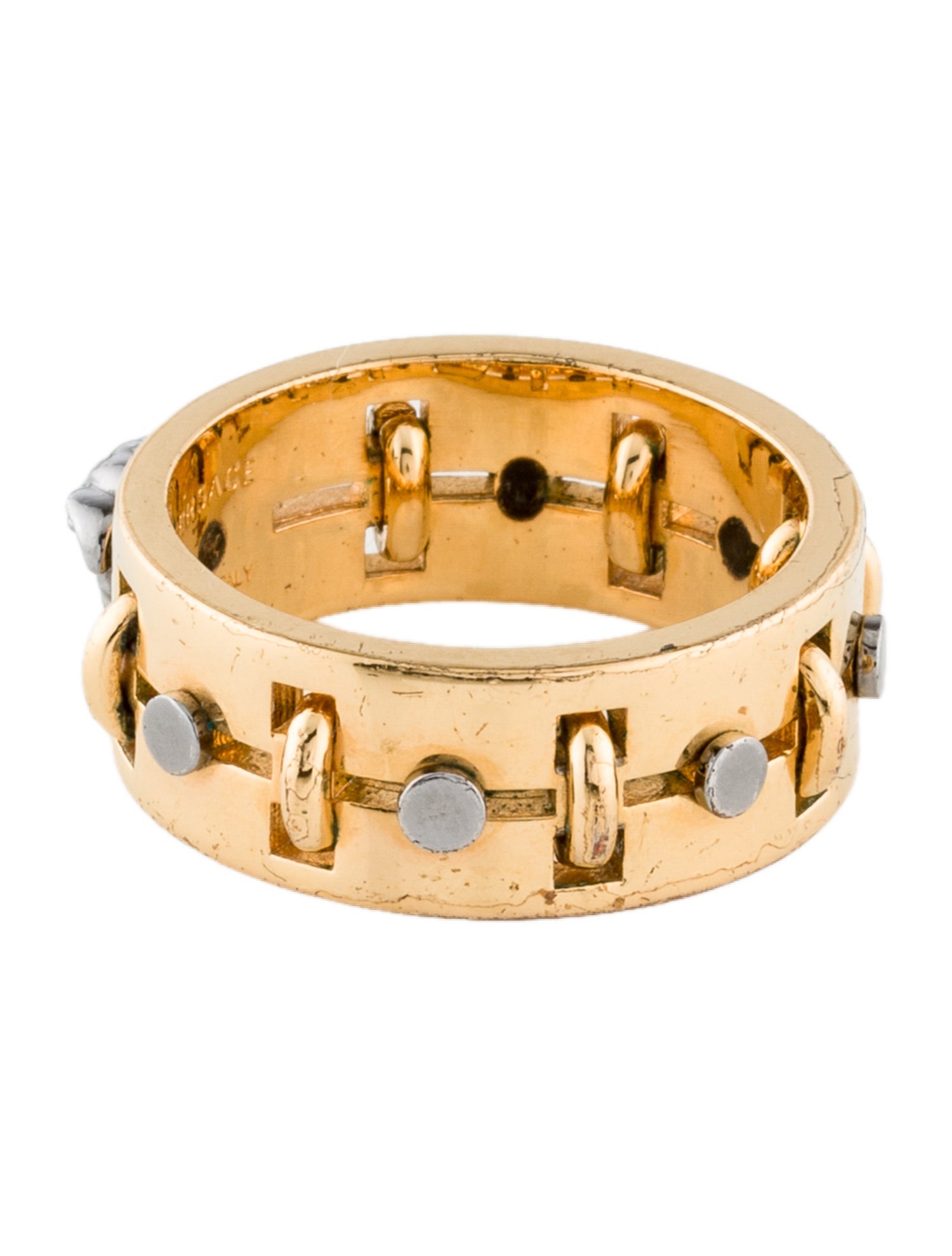 Versace Medusa Band Ring