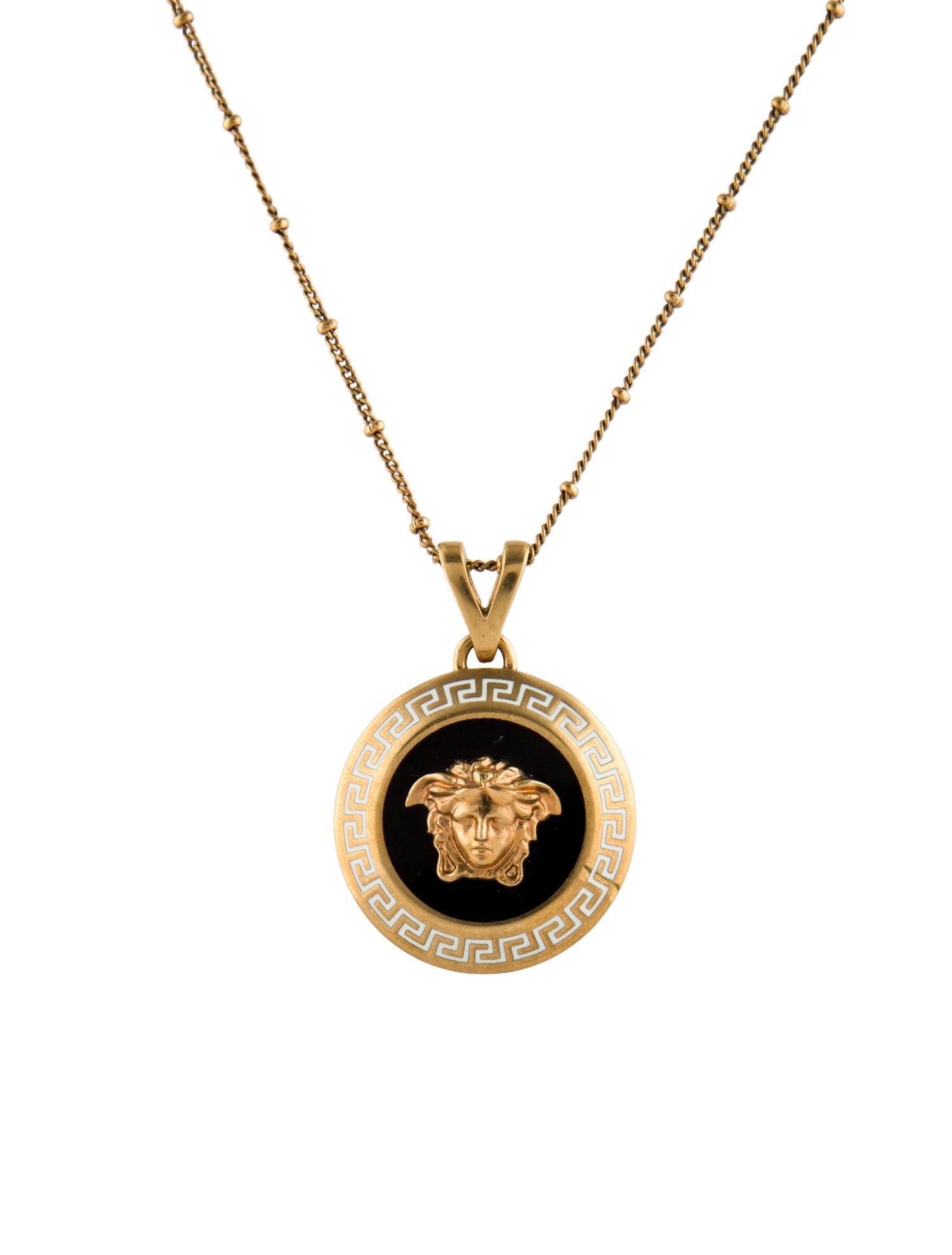 Versace Medusa Pendant Necklace