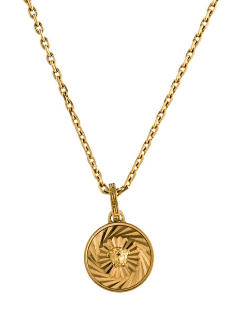 Versace Medusa Pendant Necklace