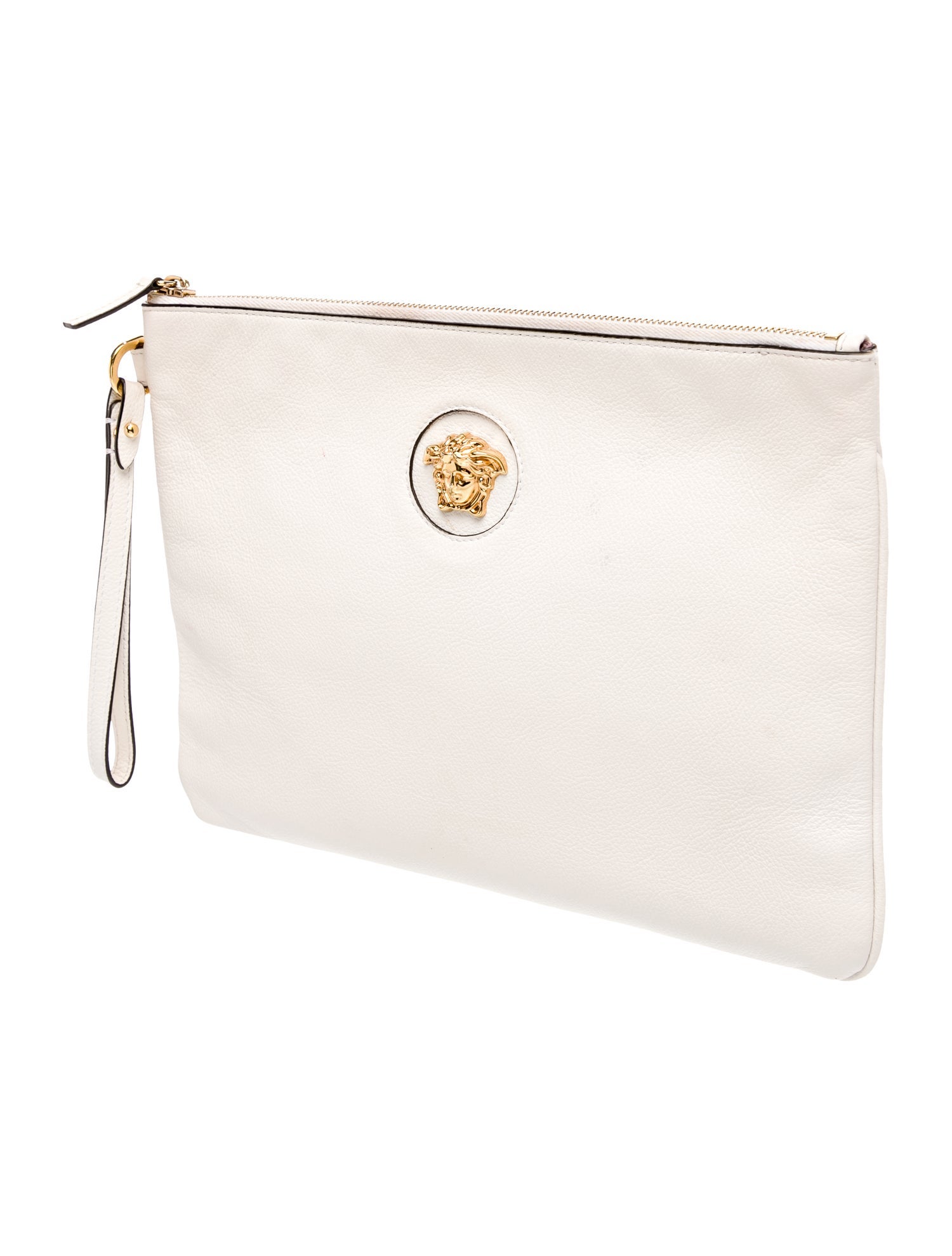 Versace Leather Clutch