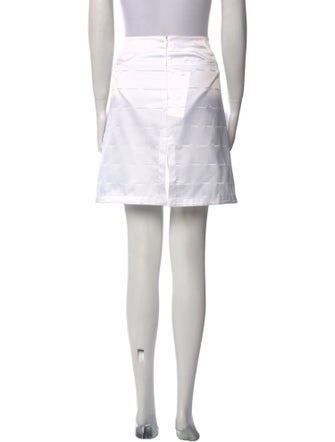 Versace Beaded Accents Mini Skirt