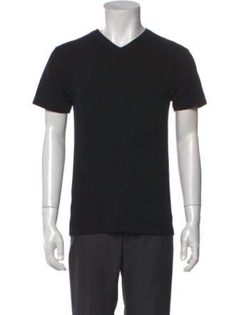 Versace V-Neck Short Sleeve T-Shirt